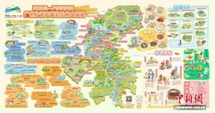环南昆山—罗浮山引领区广州片区吃喝玩乐购全攻略手绘宝藏地图上线