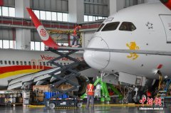 海外华媒海南行：全球飞机在自贸港排队“体检”